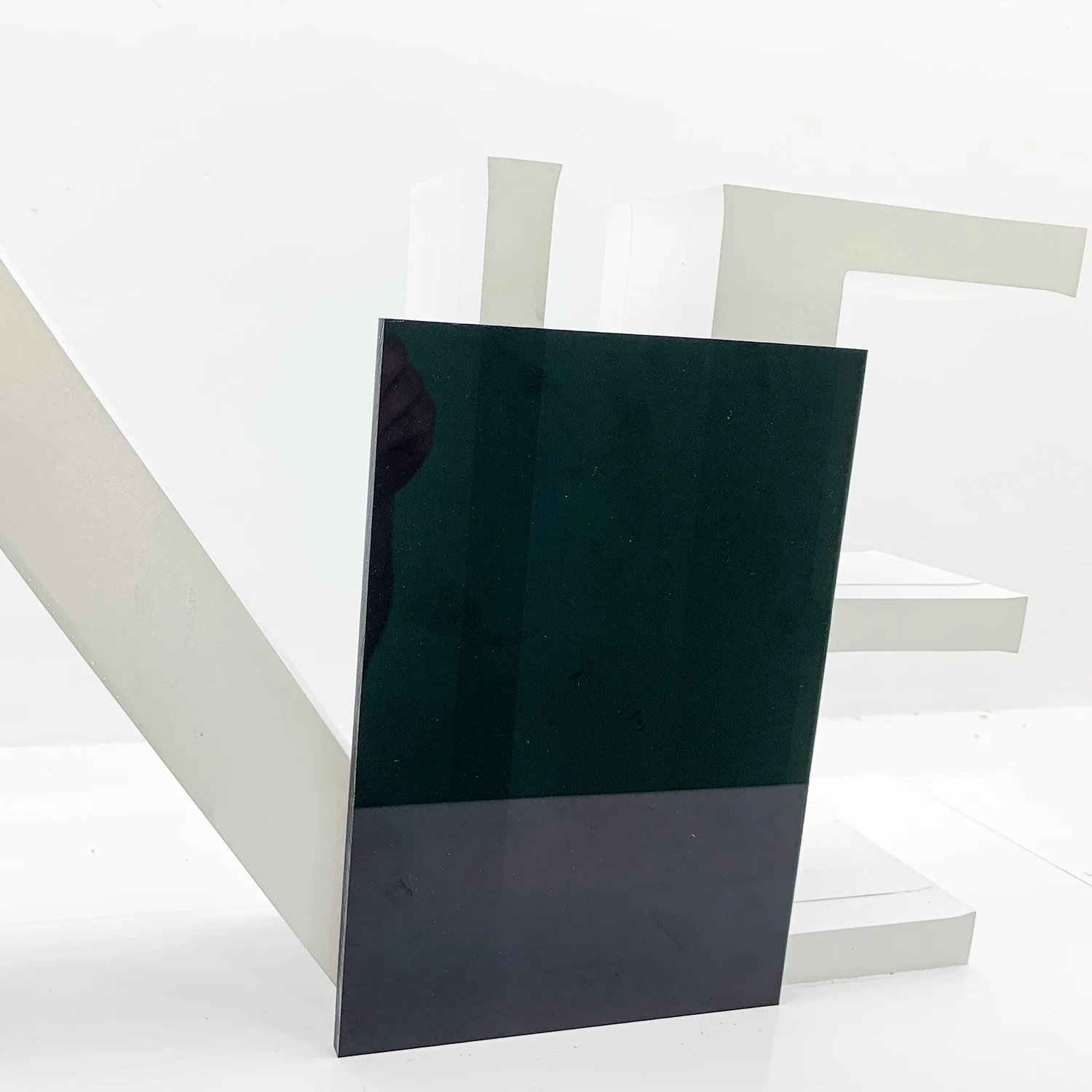 2021 POLYSHINE anti-scratch black Clear Abrasion solid polycarbonate sheet price