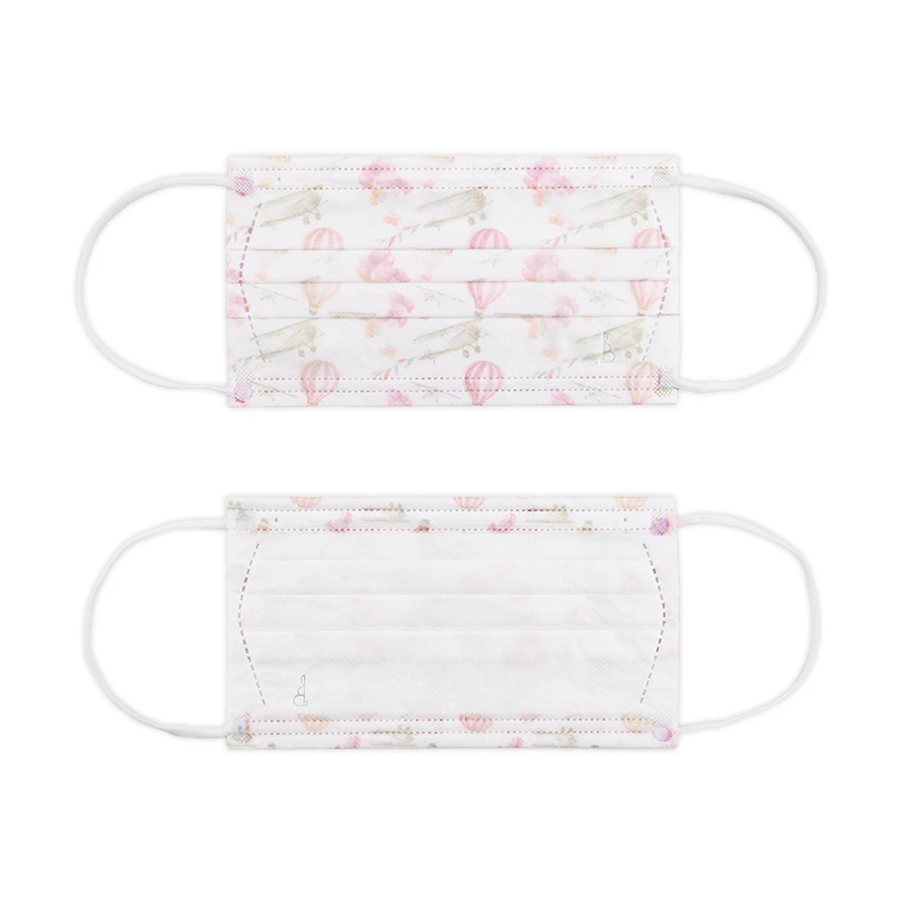 Hot Sale Custom Print Kids Face Mask 3 Ply Non-woven Fabric Mask Children Disposable Facemask Disposable Medical Face Mask