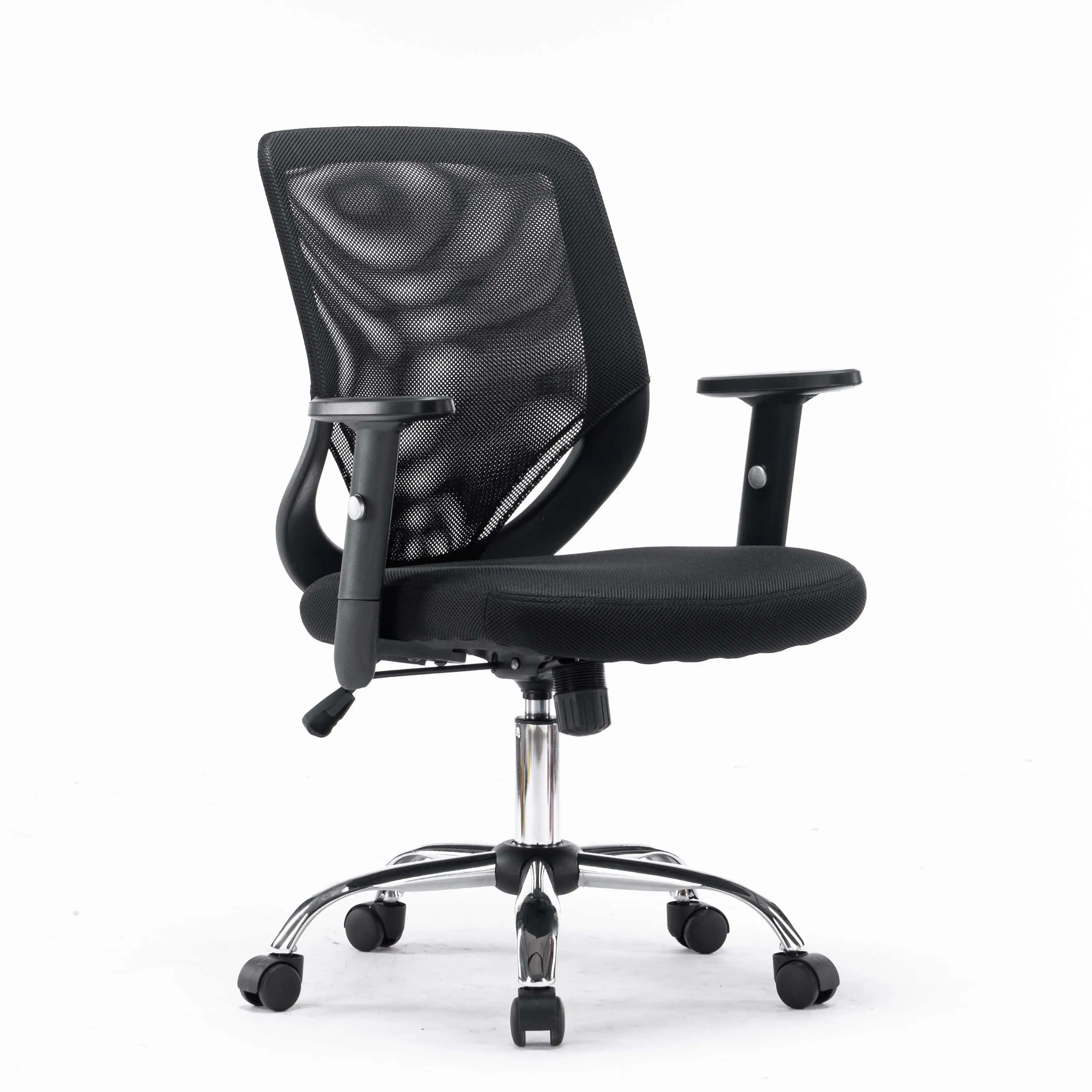 Fabric executive staff ergonomic height adjustable swivel chair mesh office chair