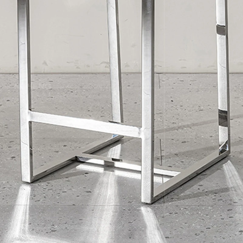 Nordic-Style Metal Dining Chair Bar Stool With Cushions Seat Perfect for Home Kitchens