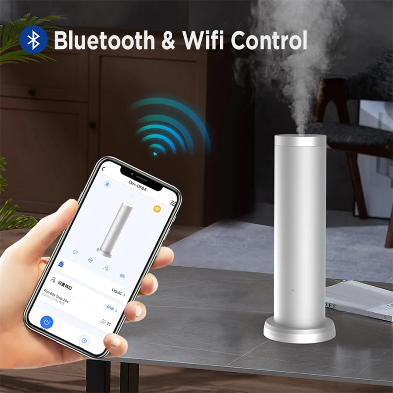 CNUS Stream2 New Product Commercial free Standing Air diffuser Machine Remote Control smart Fragrance Oil Aroma Diffuser