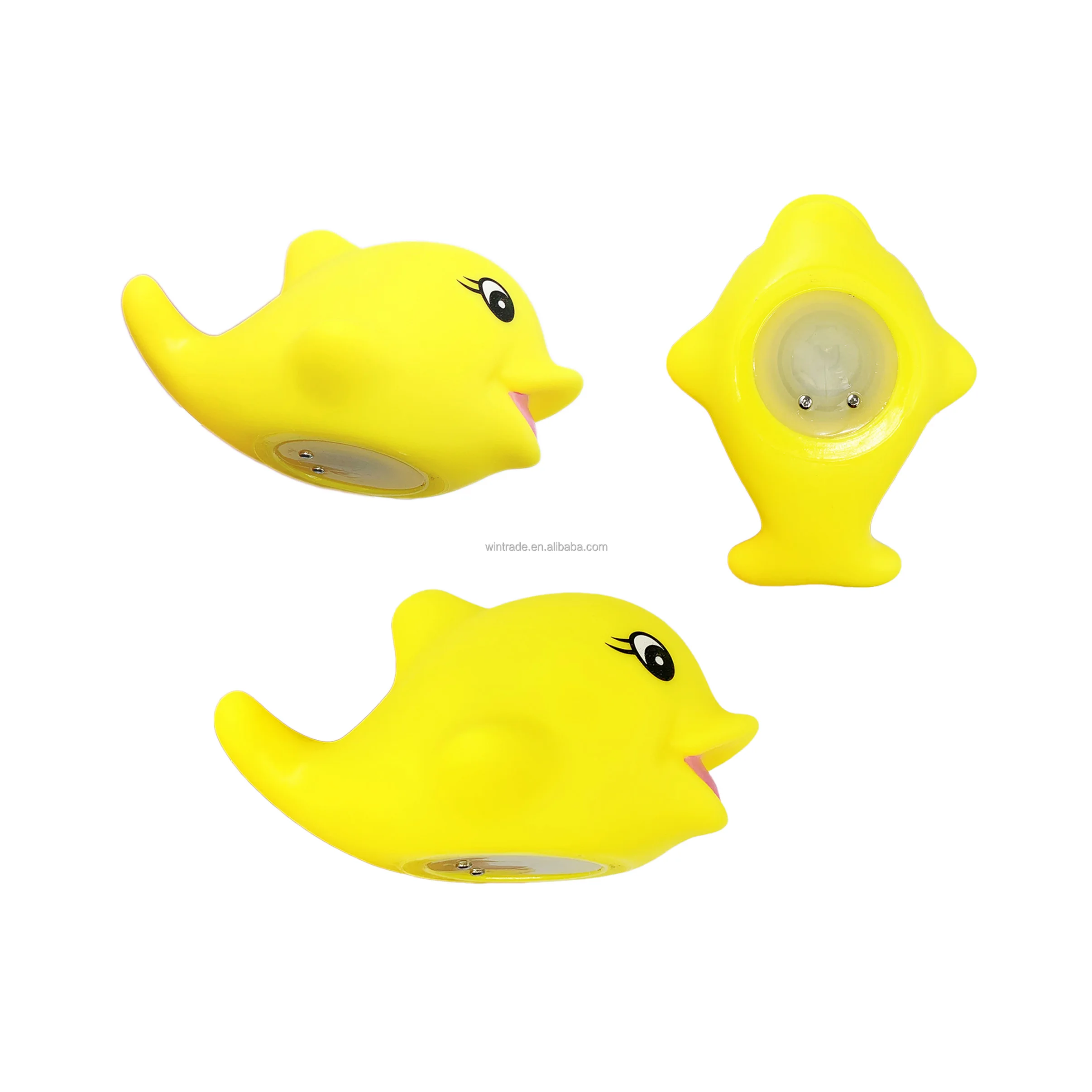 2022 New Kids Electronic Toy LED Light up Bath Toy Dolphin Multi Color Light for Children Swimming Pool Party