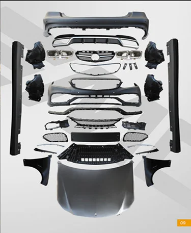 Body kit for Mercedes Benz E class w212 front bumper rear bumper side skirts front spoiler rear diffuser and griller facelift