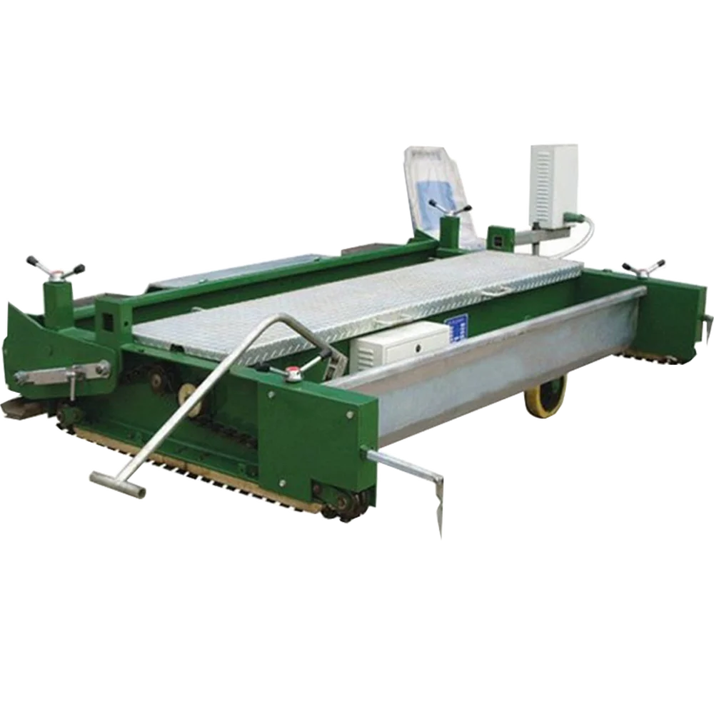 Hand-Push Artificial Turf Paver Football Field Runway Rubber Granule Quartz Sand Paving Machine Rubber Road Paver Machine