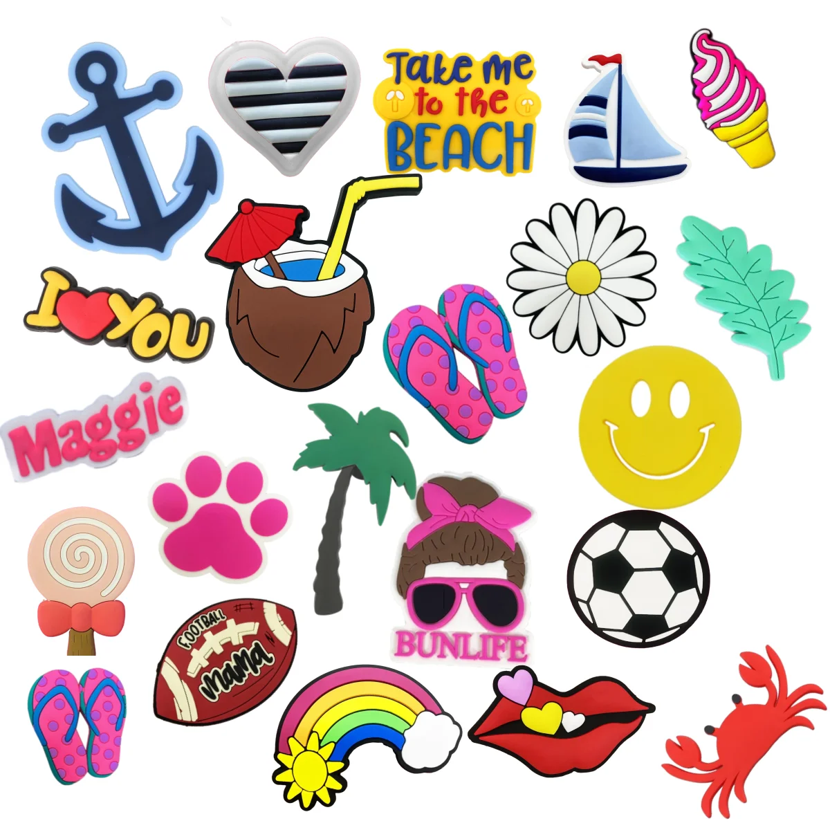 Pvc Shoe Designer Shoe Charms Custom Shoe Charm Bracelet Accessories Platform Sandals