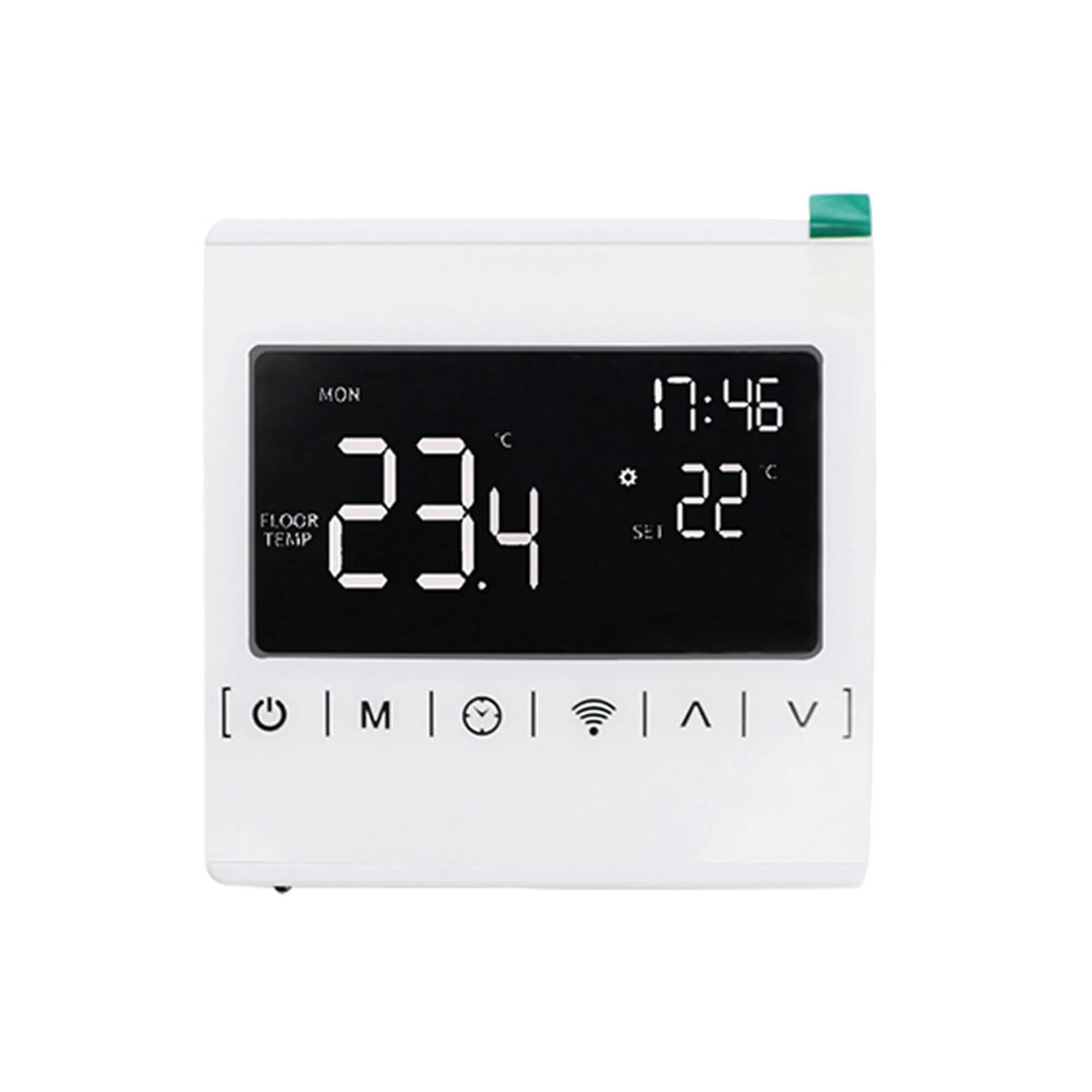 110V 120V 230V All Touch Screen Temperature Controller Thermoregulator Black Back Light Electric Heating Room Thermostat WiFi