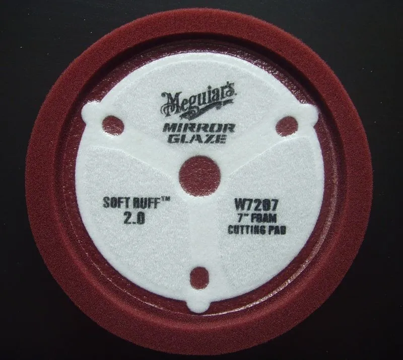 Meguiars New Style Deep Red Foam Buffing and Polishing Pads