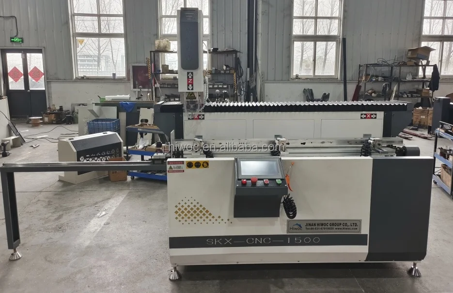 2024 hot sale Automatic control milling aluminium window door fabrication making machine