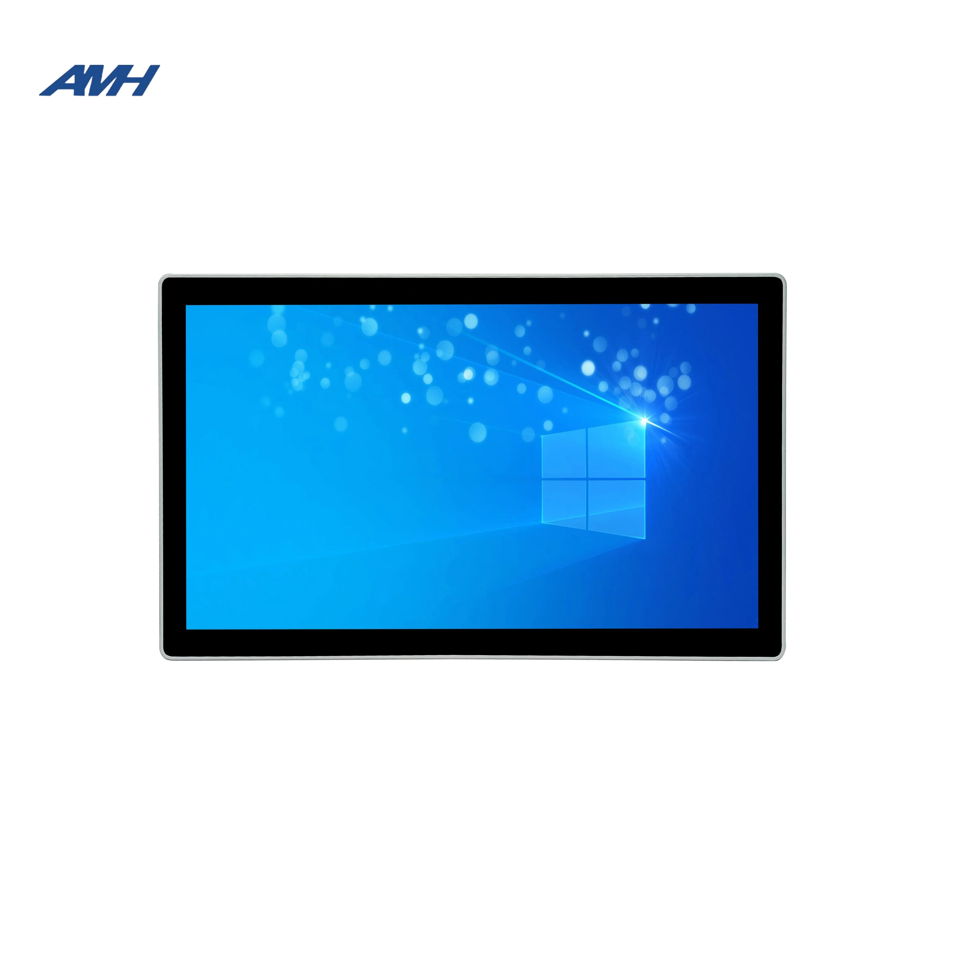 32 Inch Wall Mount Lcd Advertising Display Advertising Equipment SDK Oem Odm Digital Signage Indoor Touch Screen Black / White