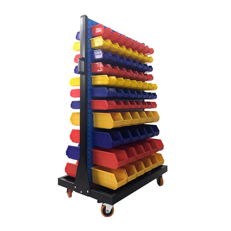 Hardware Tool Storage Maintenance Auto Repair Tools Organize Shelf Display Hanger With Parts Box