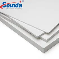 High Density 3mm 8mm White Flexible Expanded Celuca Forex PVC Foam Board