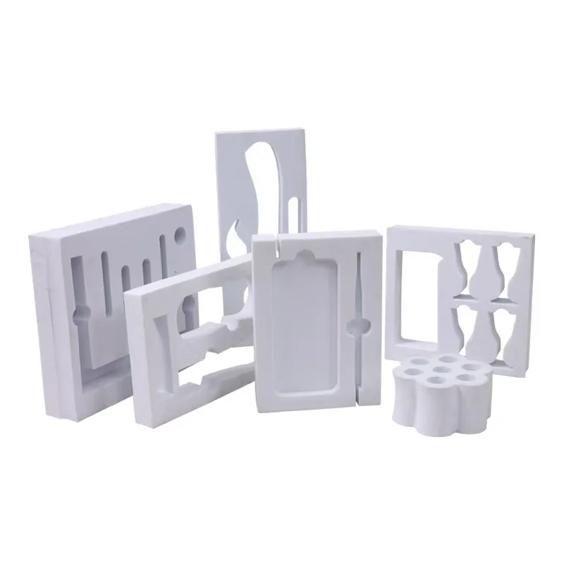 Custom die cutting foam for packing  white EVA Color EVA Multiple color combinations Customized shapes white EVA