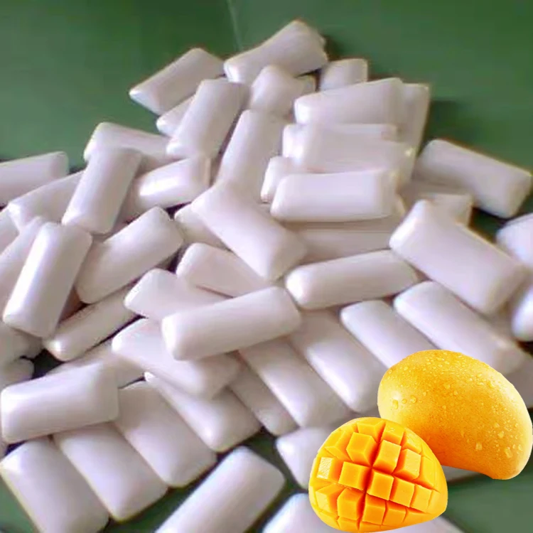 factory price OEM & ODM customized any package chew gum base Mango fruit flavor chewing gum