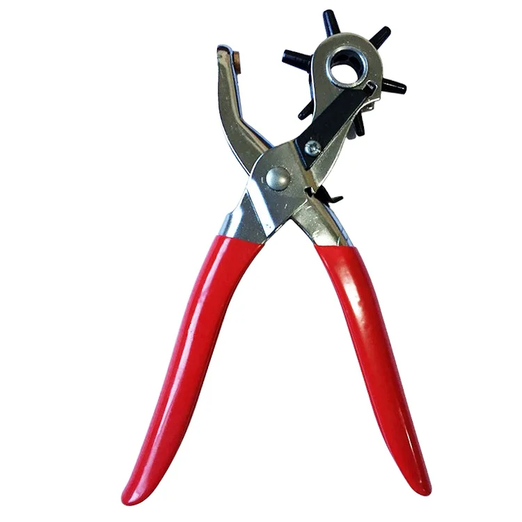 high quality Revolving Belt Hole punch plier and eyelet plier set For Belts, Watch Bands, Straps