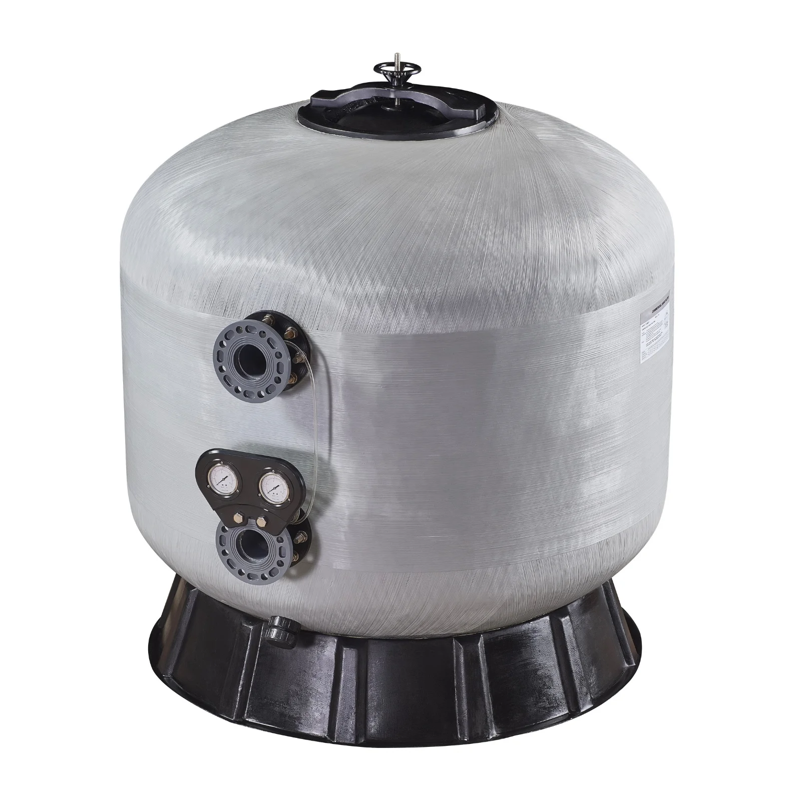 Commercial sand filters swimming pool Side-Mount fiberglass Sand Filter