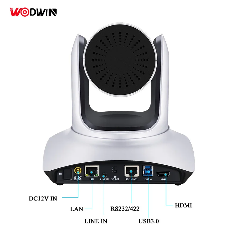Лучшее студийное оборудование 1080P 4K PTZ NDI HX POE 12X 20X 30X камера SDI HD MI USB vMix OBS IP джойстик видеоконференции
