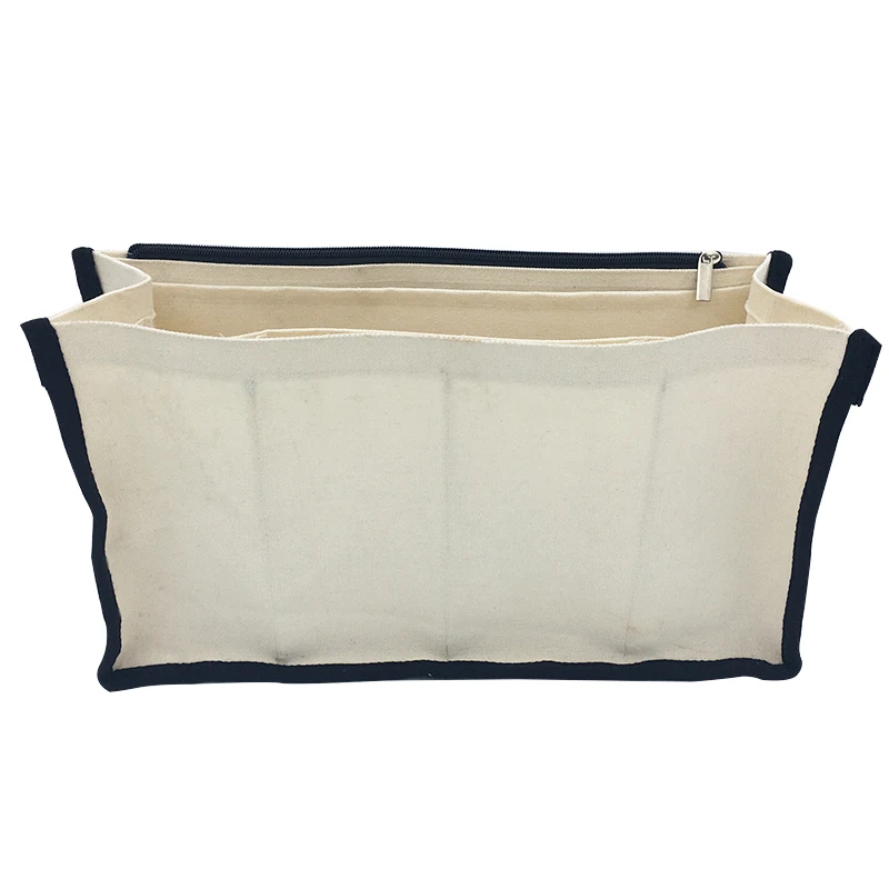 Accept Custom Design Waterproof HouseHold Canvas Organizer Bags with Zipper