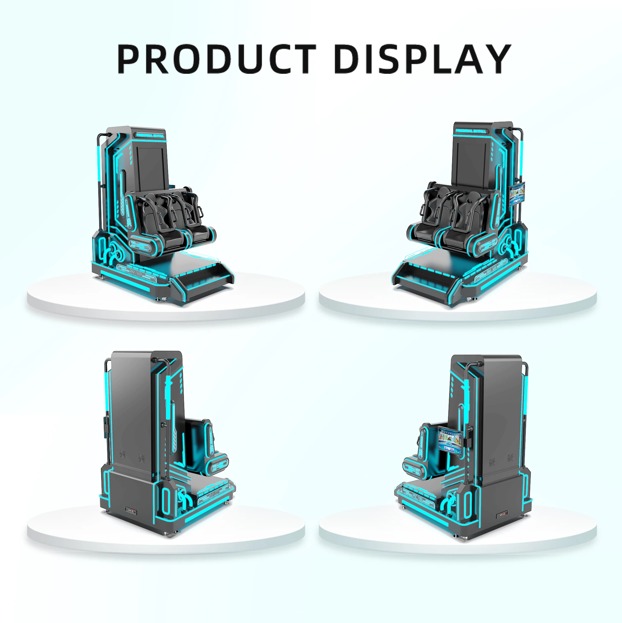 New Arrival 9D Virtual Reality Machine Bungee Jumping Safety System Dynamic Thrilling VR Game Simulator