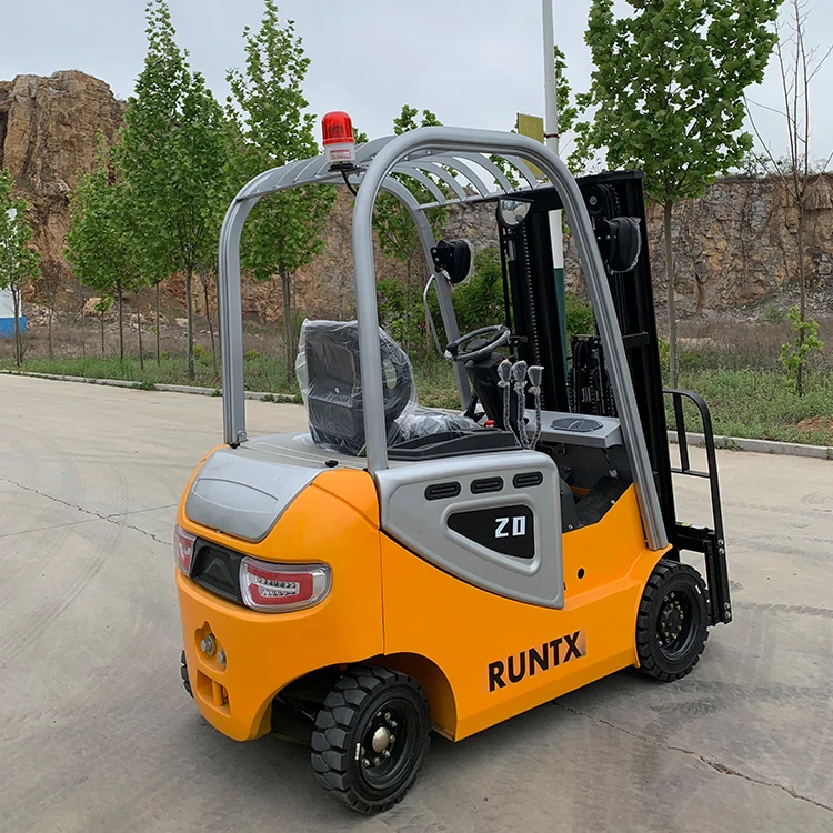 Runtx brand2.5 ton четырехколесный сбалансированный Электрический вилочный погрузчик