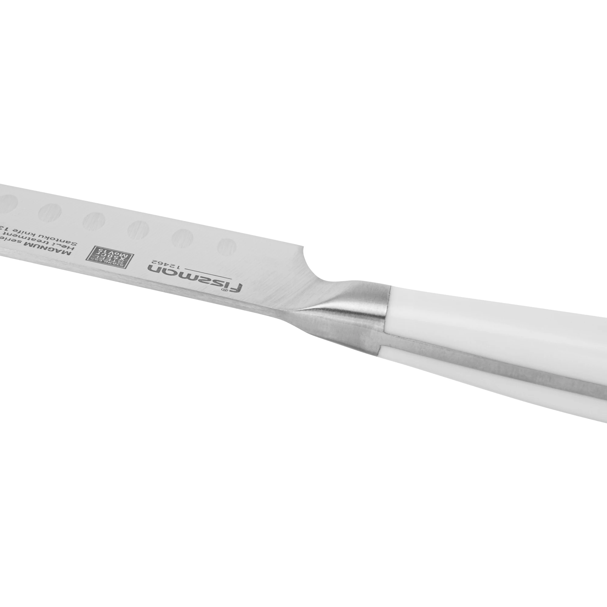 FISSMAN 5 дюймов Santoku нож MAGNUM (X50CrMoV15 сталь)