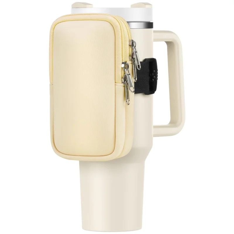 40OZ Stanley Cup Travel Tumver Mug Pouch Compatible With Water Bottle Cup Gym Waterbottle Bag