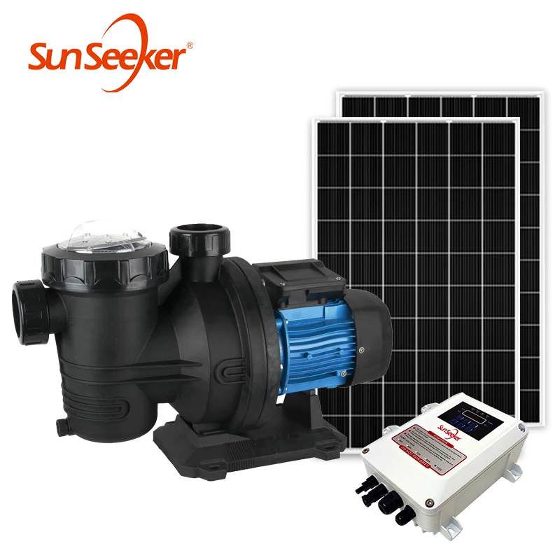 Factory Direct Salessolar Dc Powered Swimming Pool Pumps Solar Powered Above Ground Pool Pump System