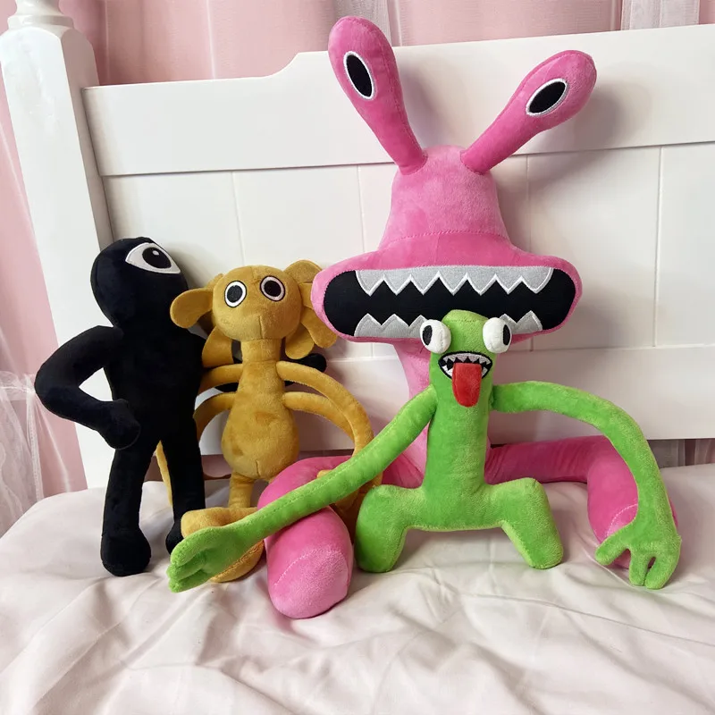 Purple Rainbow Friends Chapter 2 Cartoon Character Soft Plush Doll Garten Banban Kawaii Plush Toy for Kids Halloween Gift