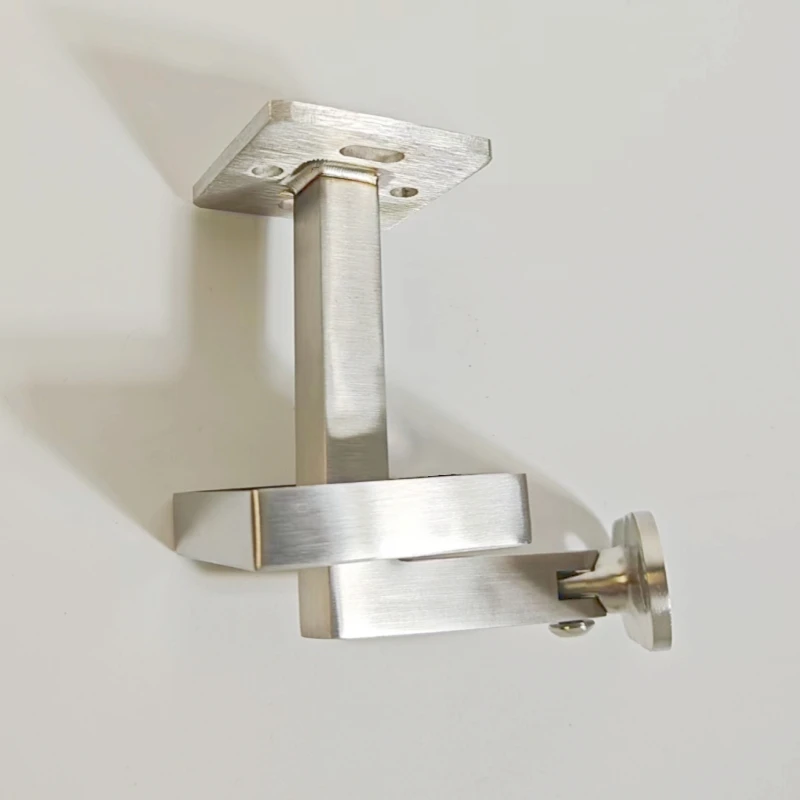 Stainless Steel Wall Mounted Railing Handrail Holder Fitting Accessories 304 316 Adjustable Mounted Glass Handrail Bracket