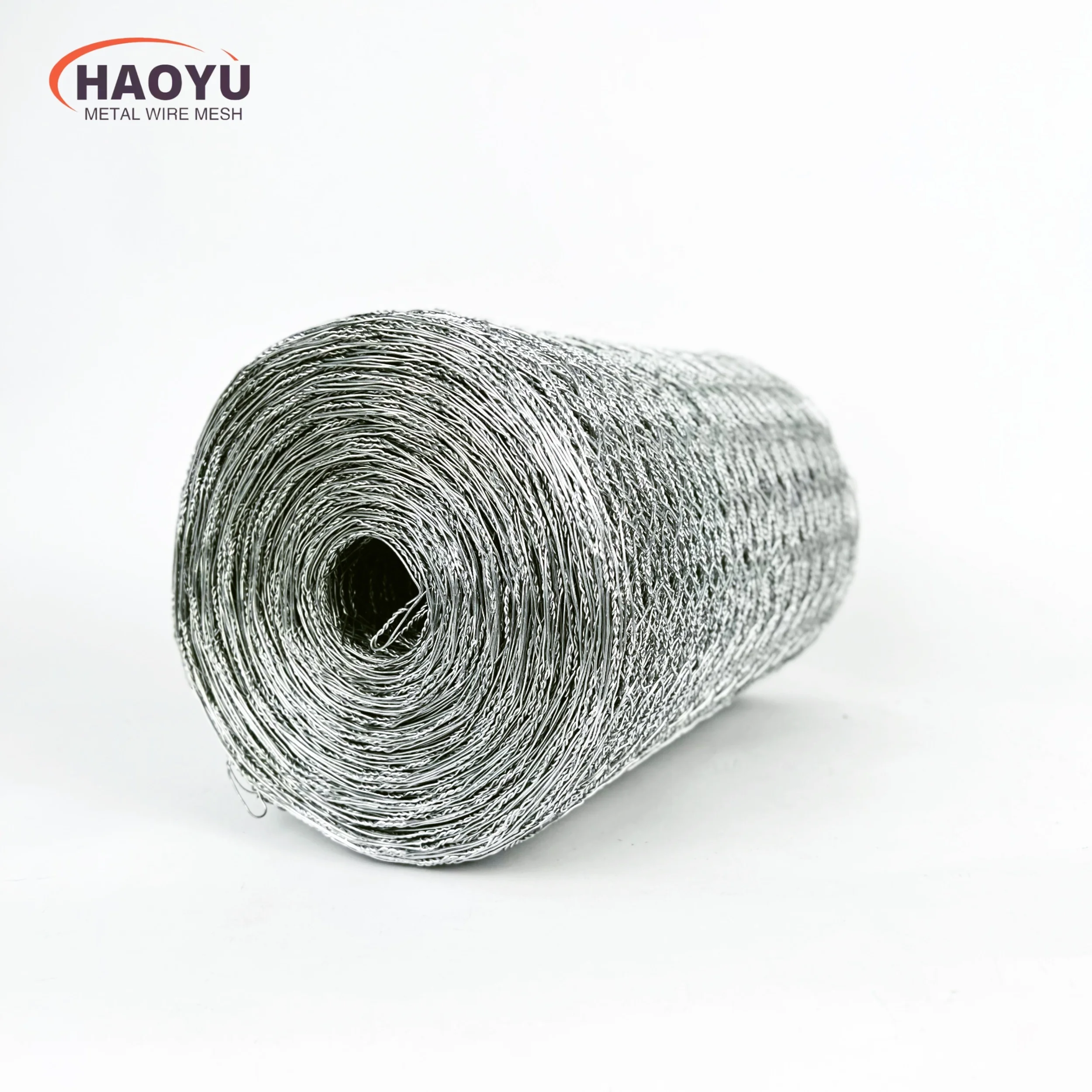 Galvanized Hexagonal knitted wire Mesh durable long service life for chicken mesh