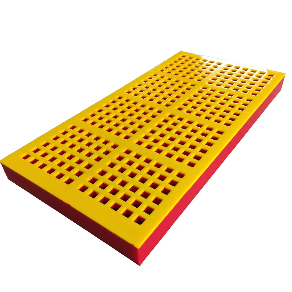 Hot sale ROHS certified mining sieve double deck screen mesh polyurethane screen mesh sieve plates