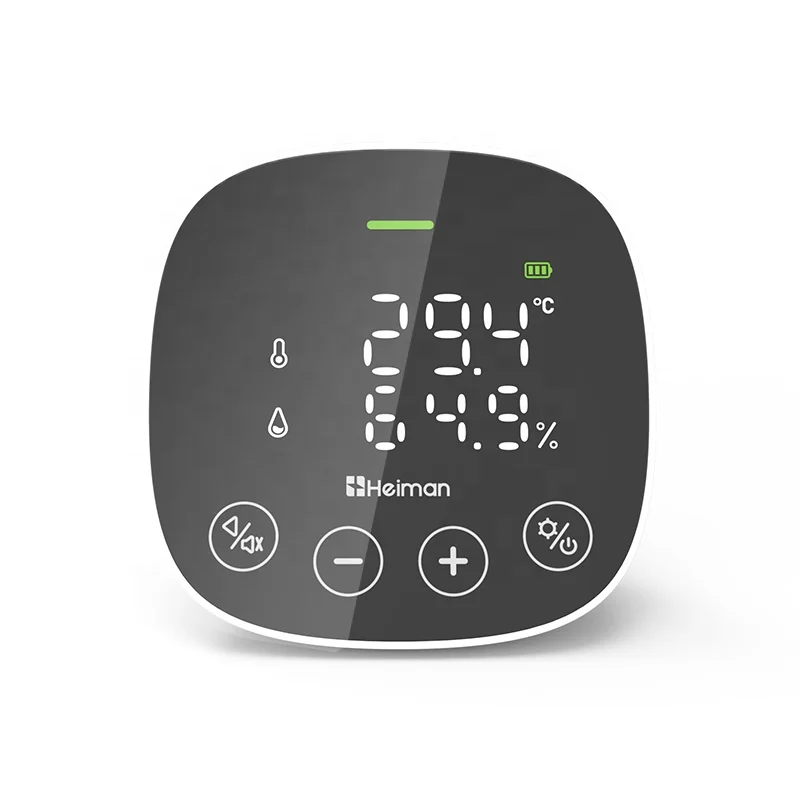 Multi-function Air Quality Detector Indoor co2 detector alarm tuya zigbee Temperature and Humidity sensor