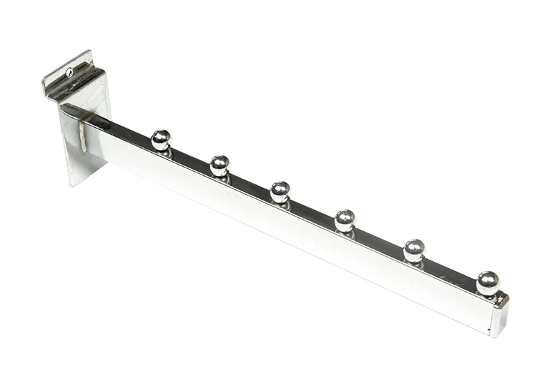 Труба 15*30 мм фабрика Фошань металлическая хромированная круглая трубка крючок для демонстрации одежды