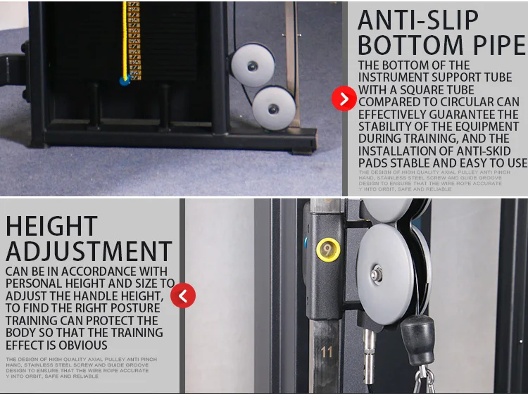 Hot sale model gym equipment commercial fitness with best price, FTS glide machine