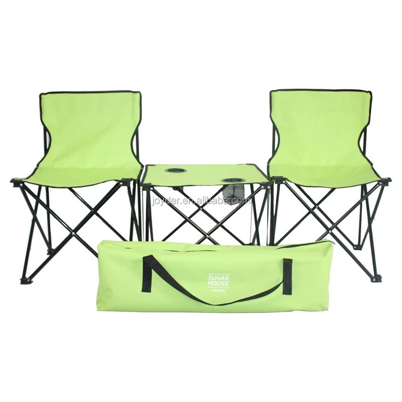 Best Camping Chair 2023 with Folding Table with 4 Chairs Portable Lightweight Oxford Cloth Steel Camping Easy Portable Table Set