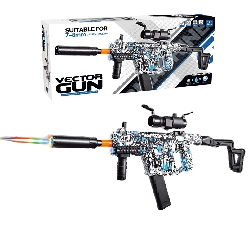 Vector Gel Ball Blaster Electric Toy Gun Play Shooting Outdoor Splatter Gel Beads Foldable Buttstock Fast Shipping