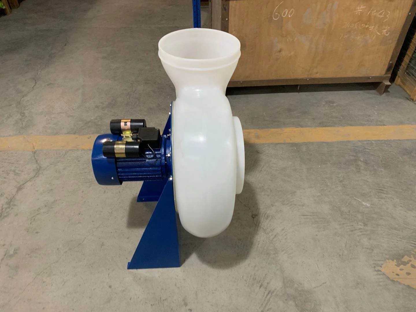 1.5KW Power PP Chemical Resistant Centrifugal  Blower Fan