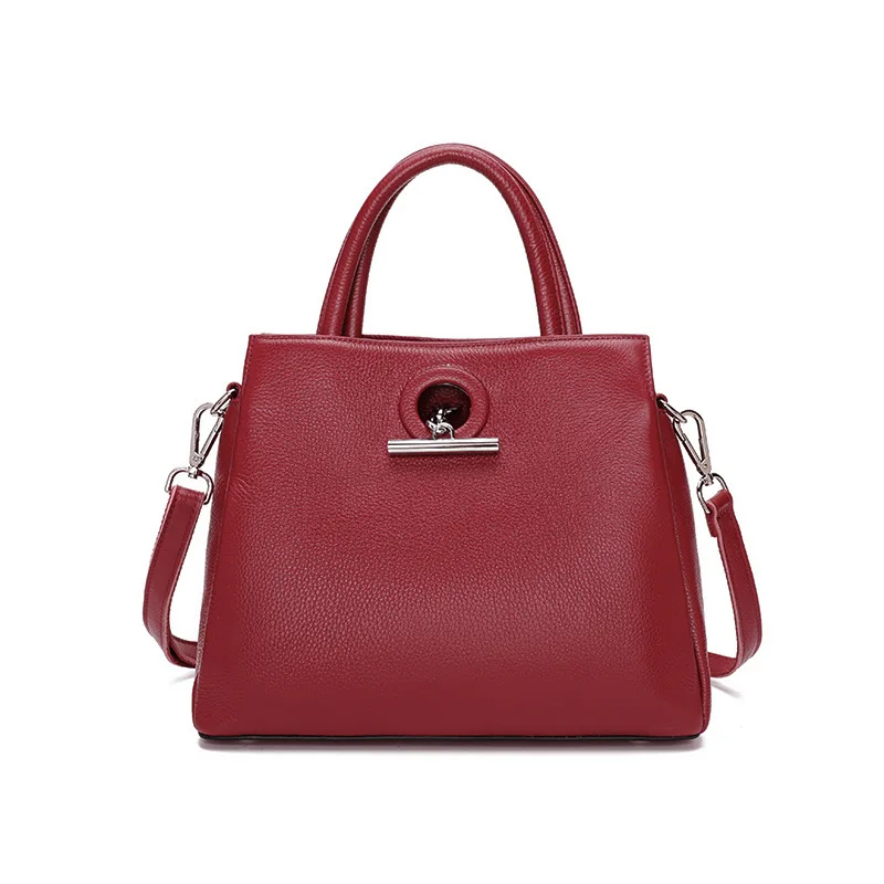 Новая модная сумка-мессенджер из первого слоя воловьей кожи, сумка через плечо, подходящая ко всему сумка Diana