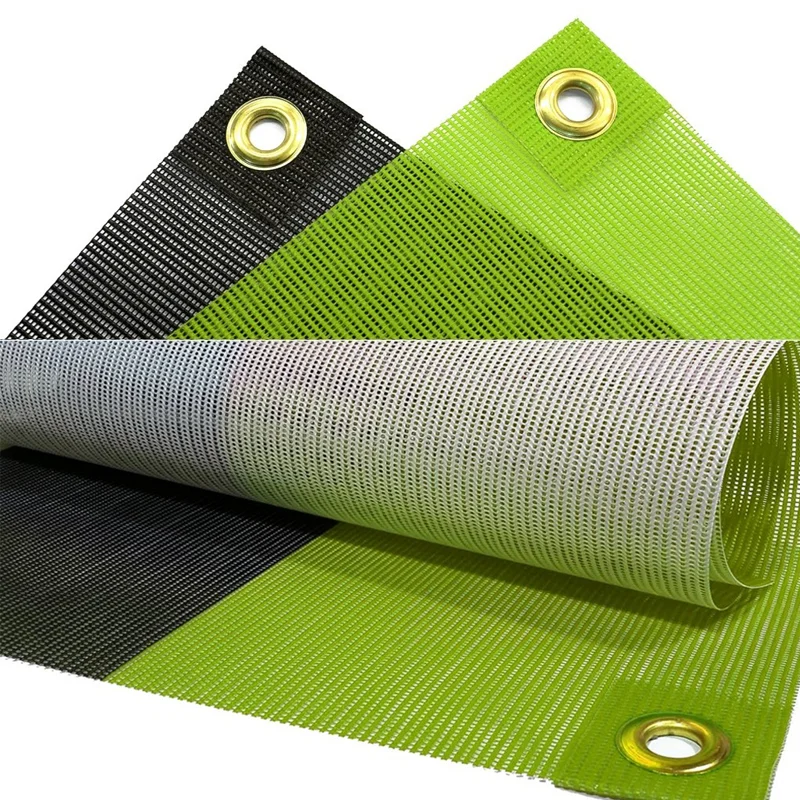 Custom Printing Outdoor Backdrop Pvc Vinyl Advertising Fence Mesh Banner Outdoor Banners