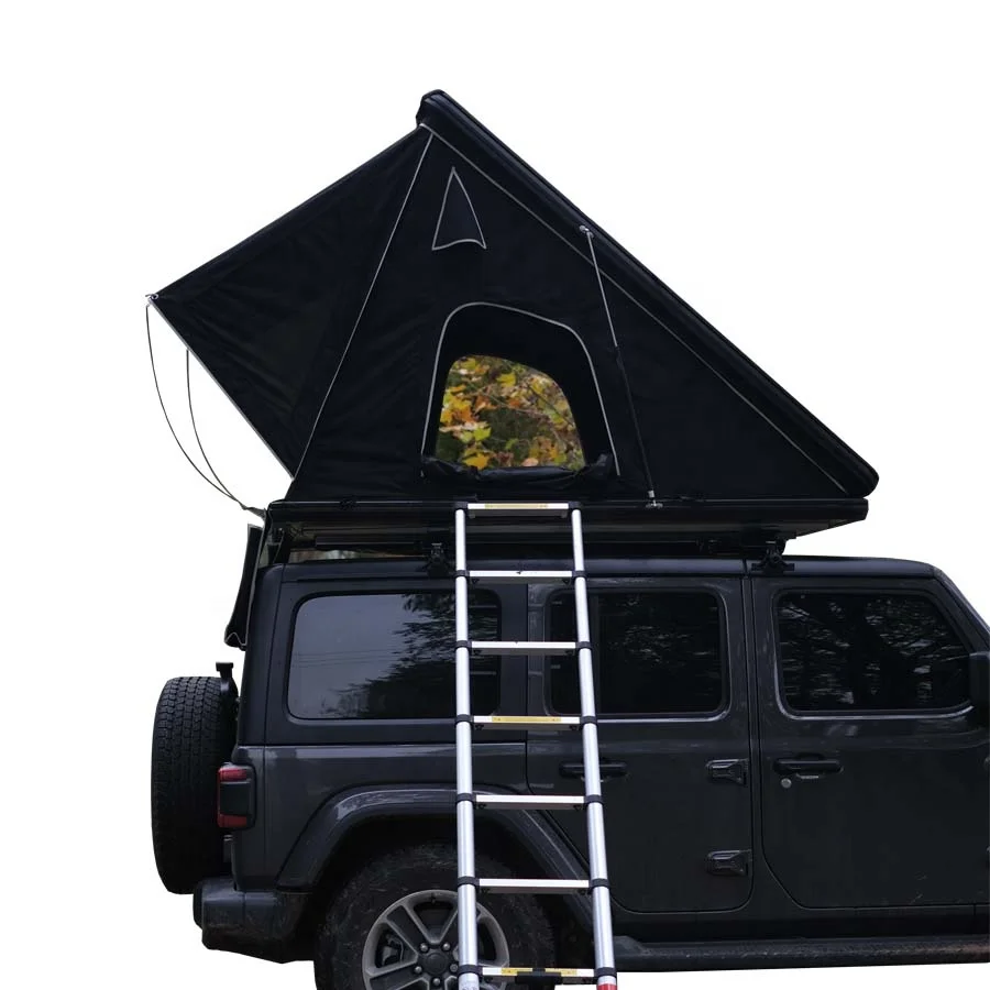 Triangle Super Lightweight Car Roof Top Tent 4x4 Offroad Waterproof Camp Accept Customized Hard Shell Rooftop Tents 4 Person