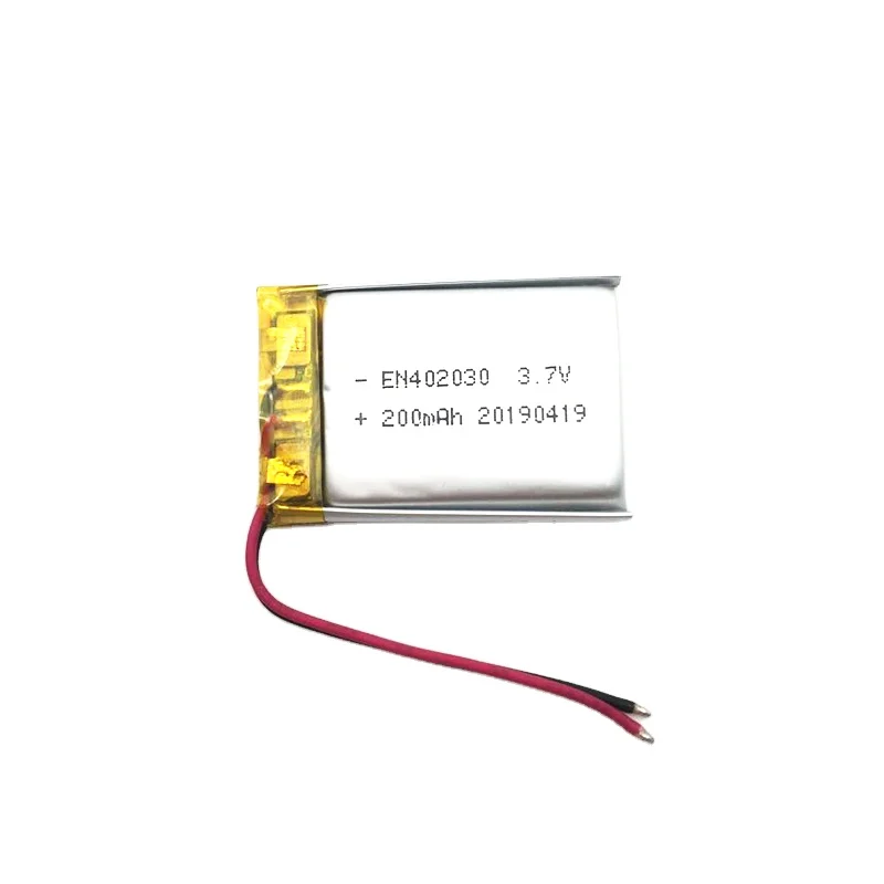 Wholesale OEM/ODM 402030 180mAh 200mAh Rechargeable 37v Li-polymer Polymer 3.7V Li-ion Battery 042030 For MP3 MP4 MP5