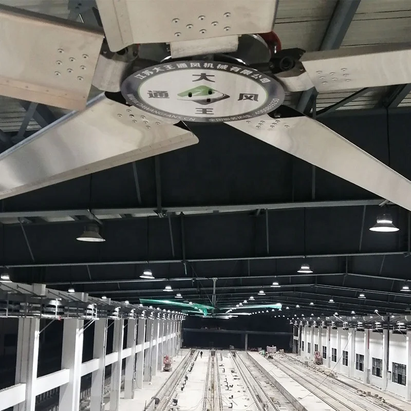 24FT HVLS Energy Saving Industrial Ceiling Fan modern indoor/outdoor industrial fans