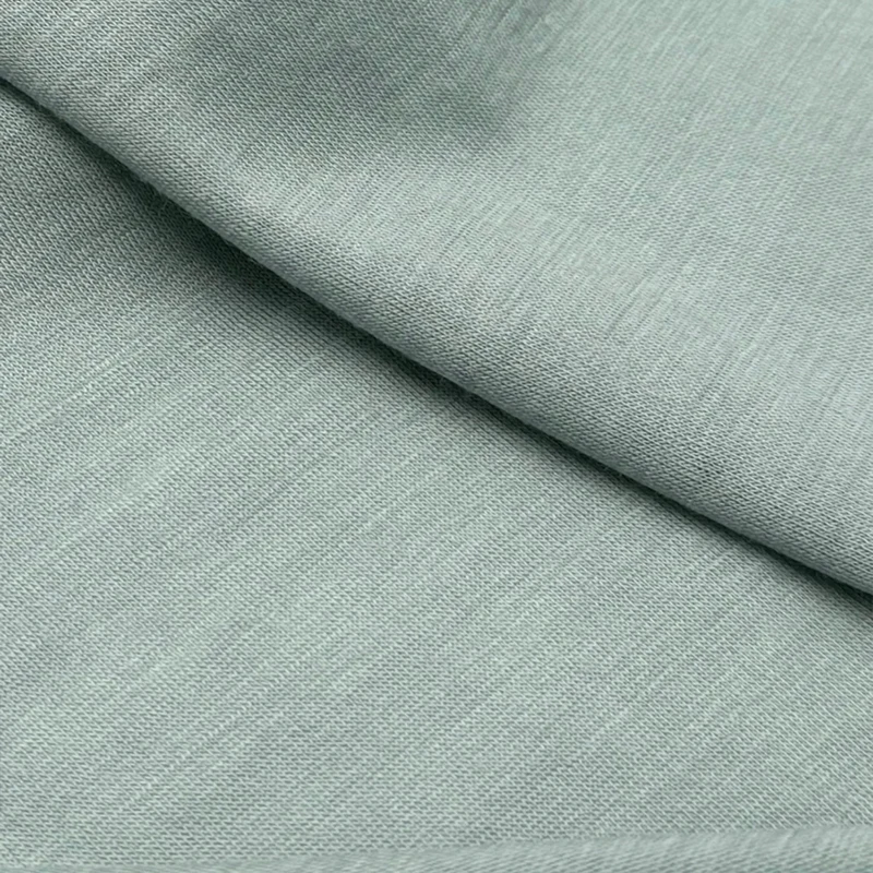 100%  merino wool jersey mulesins free t-shirt blend suitins knit fabric for Sports underwear  ,Machine washable