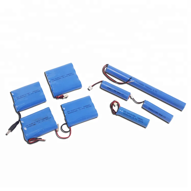 ICR18650 2s1p 7.4v 2200mah li ion battery pack li ion battery 18650 7.4v 2000mah icr18650 battery 7.4v 1800mah