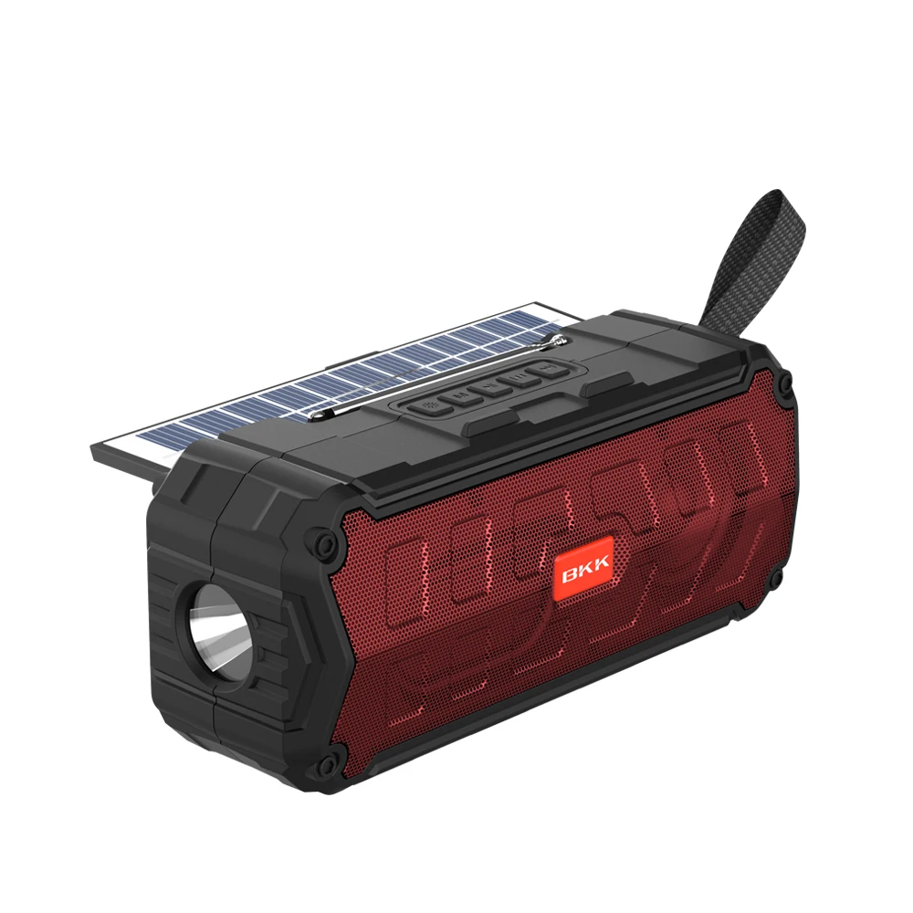 Solar Rechargeable Emergency Hand Crank Powered AM/FM Radio with LED Flashlight Alerted and Cell Phone Charger