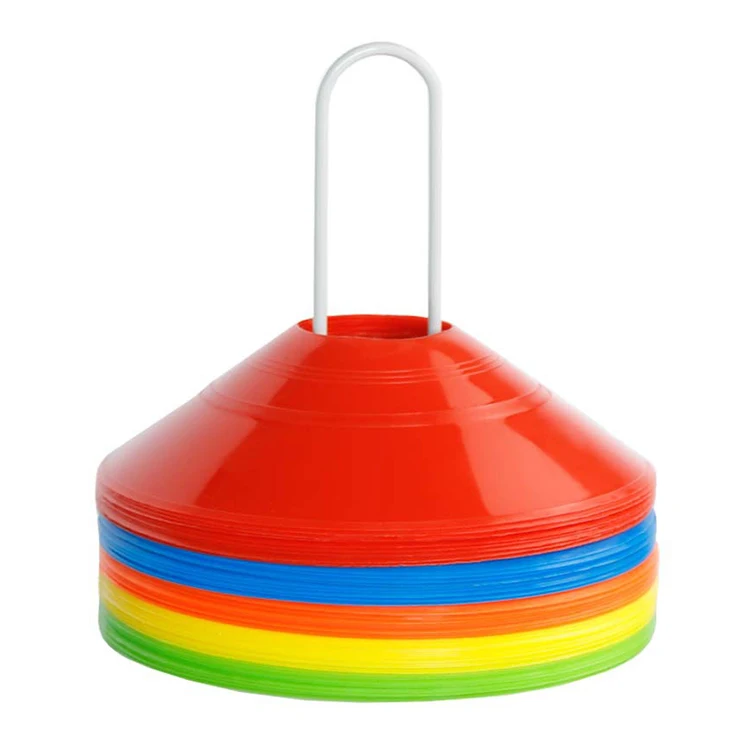 SMARTFIT Agility Cones  Multi Color Marker Cones Soccer Training Marker Cones for Agility Training