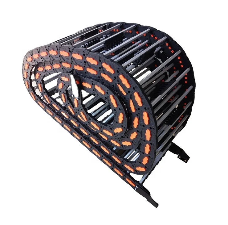 Сверхпрочная кабельная цепь KOMAY, алюминиевая пластиковая кабельная переноска