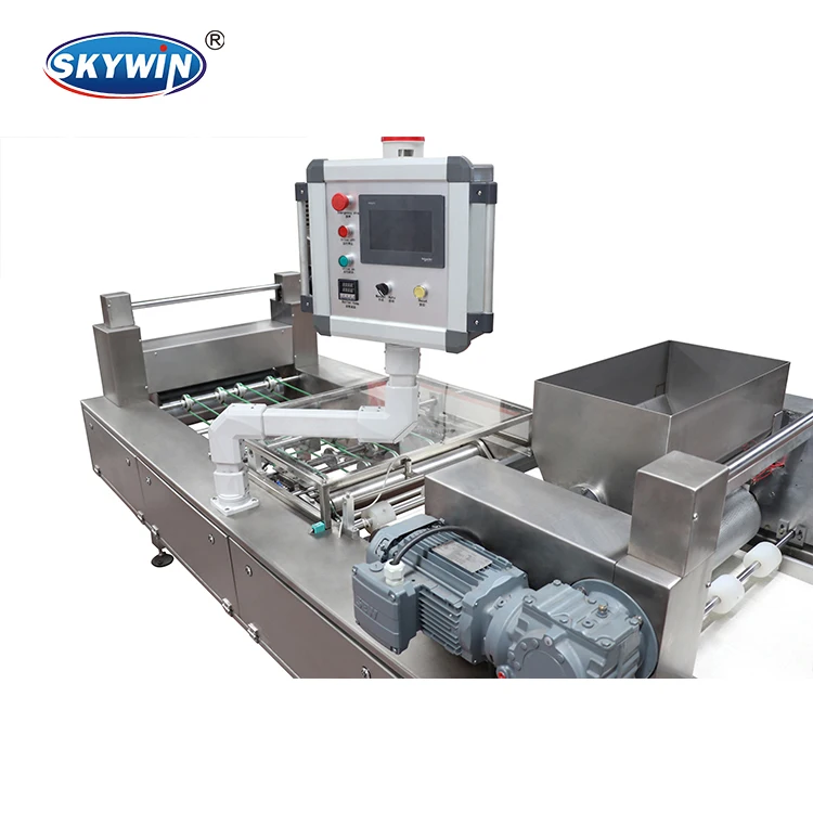 Stainless Steel Baking Oven Type Wafer Biscuit Manufacturing Machine Biscuit