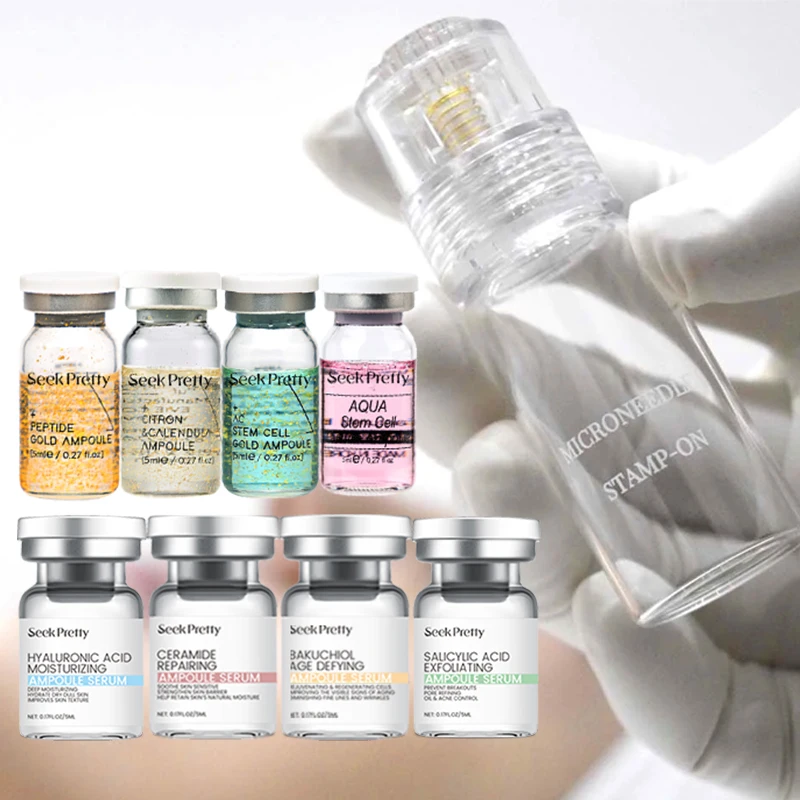 Korea Meso Serum Ampoule Micro Infusion System Collagen Peptides Skin Care Serum Microneedling Serum