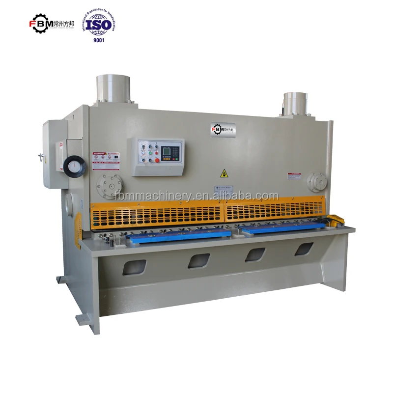 Good quality qc11y-12mm x2500mm  guillotina  hydraulic cutting shearing machine