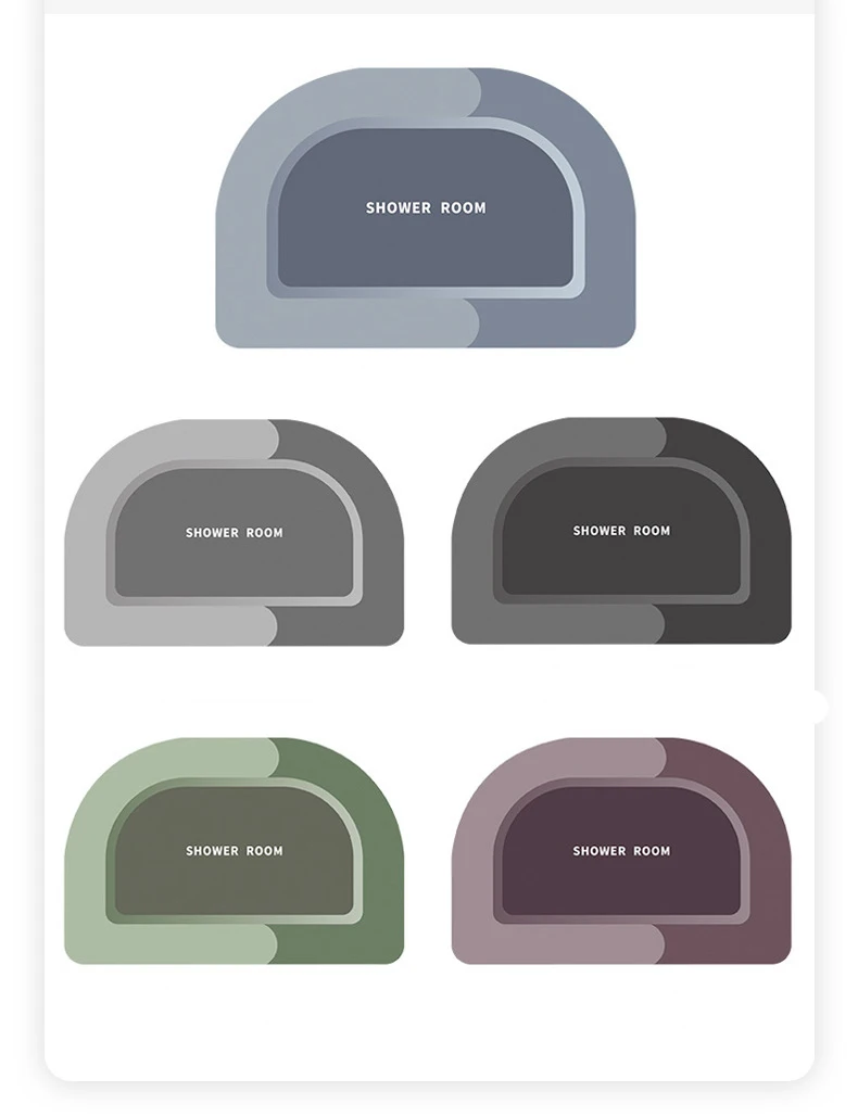 Bathroom Mat Super Absorbent Rug Bath Non Slip Floor Mats Easy To Clean Alfombras Para Doormat Kitchen Area Rugs